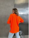 Базова, яскрава футболка помаранчевого кольору 28836