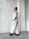Базовий жiночий костюм з альпаки молочного кольору 35966