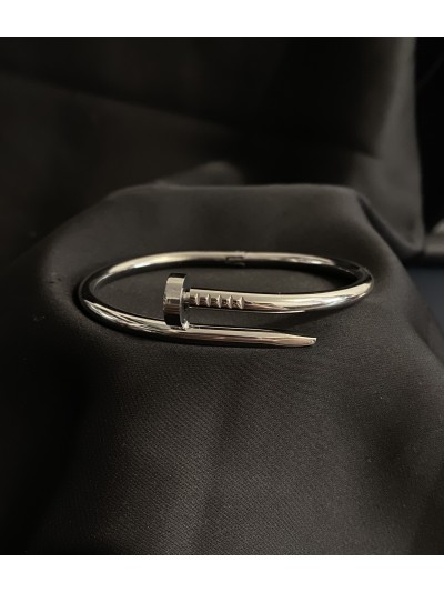 Браслет - манжет Цвях срібного кольору 33358