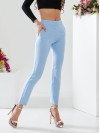 Брюки голубого цвета 24337