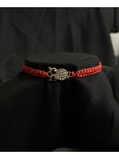 Червона нитка з Совою на затяжці 33999