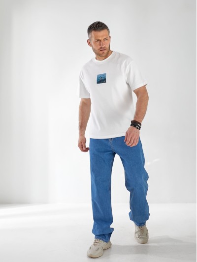 Джинси Debbie Loose чоловічі свiтло-синього кольору 33030