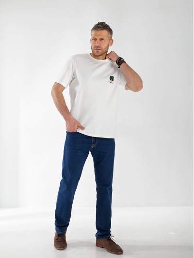 Джинси Grady Straight чоловічі темно-синього кольору 32984