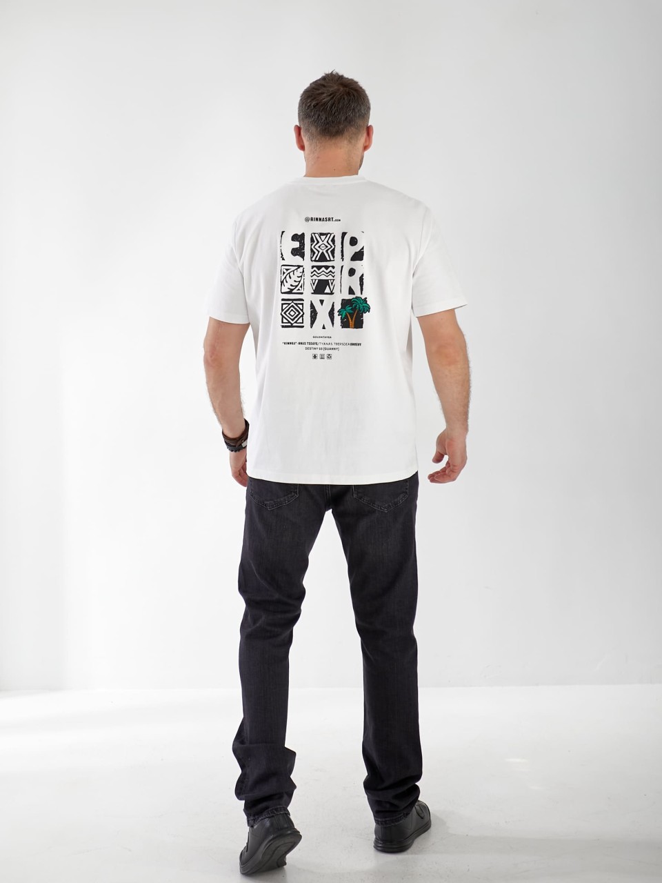 Джинси Gyan Straight чоловічі темно-сiрого кольору 32987