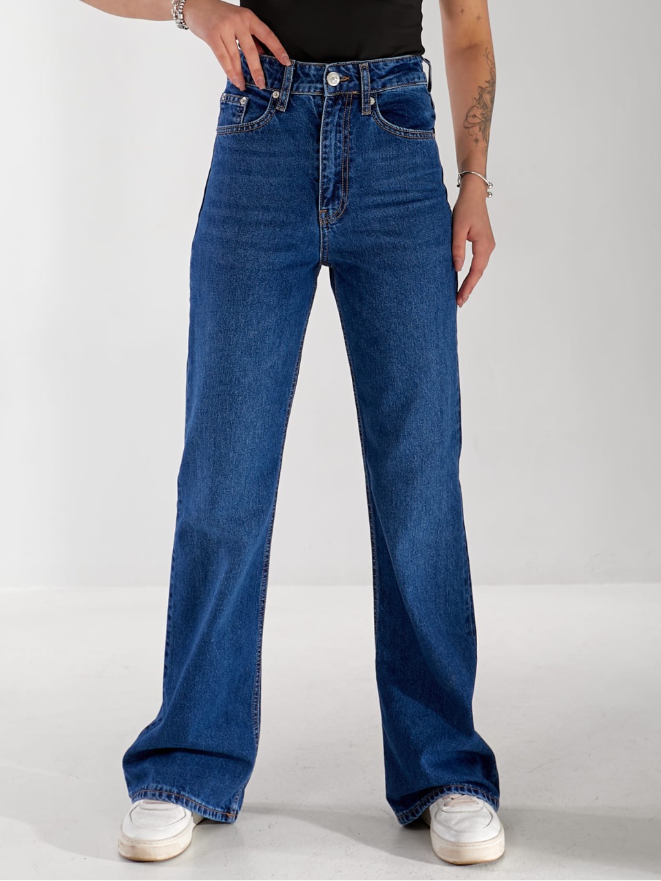 Джинси Holo Bootcut жіночі синього кольору 33173