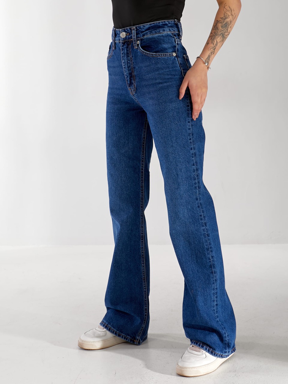 Джинси Holo Bootcut жіночі синього кольору 33173