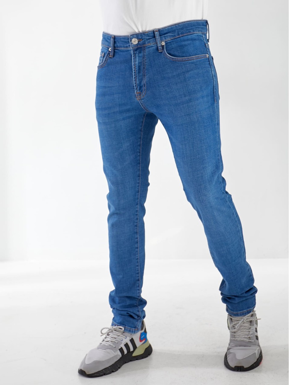 Джинси Lupin Skinny чоловічі свiтло-синього кольору 33026