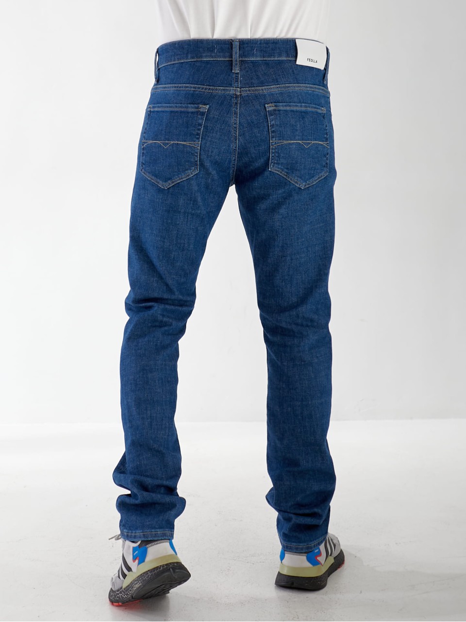 Джинсы Maxen Straight мужские светло-синего цвета 32973