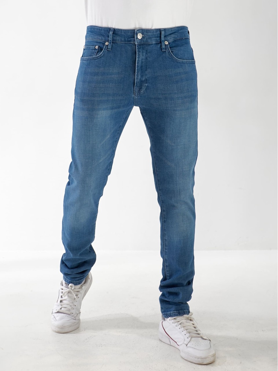 Джинси Maxon Straight чоловічі синього кольору 32970