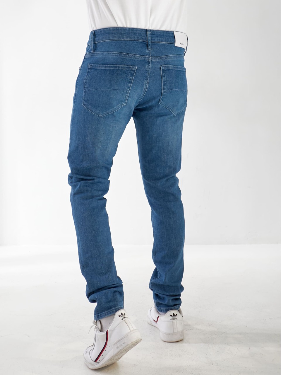 Джинси Maxon Straight чоловічі синього кольору 32970