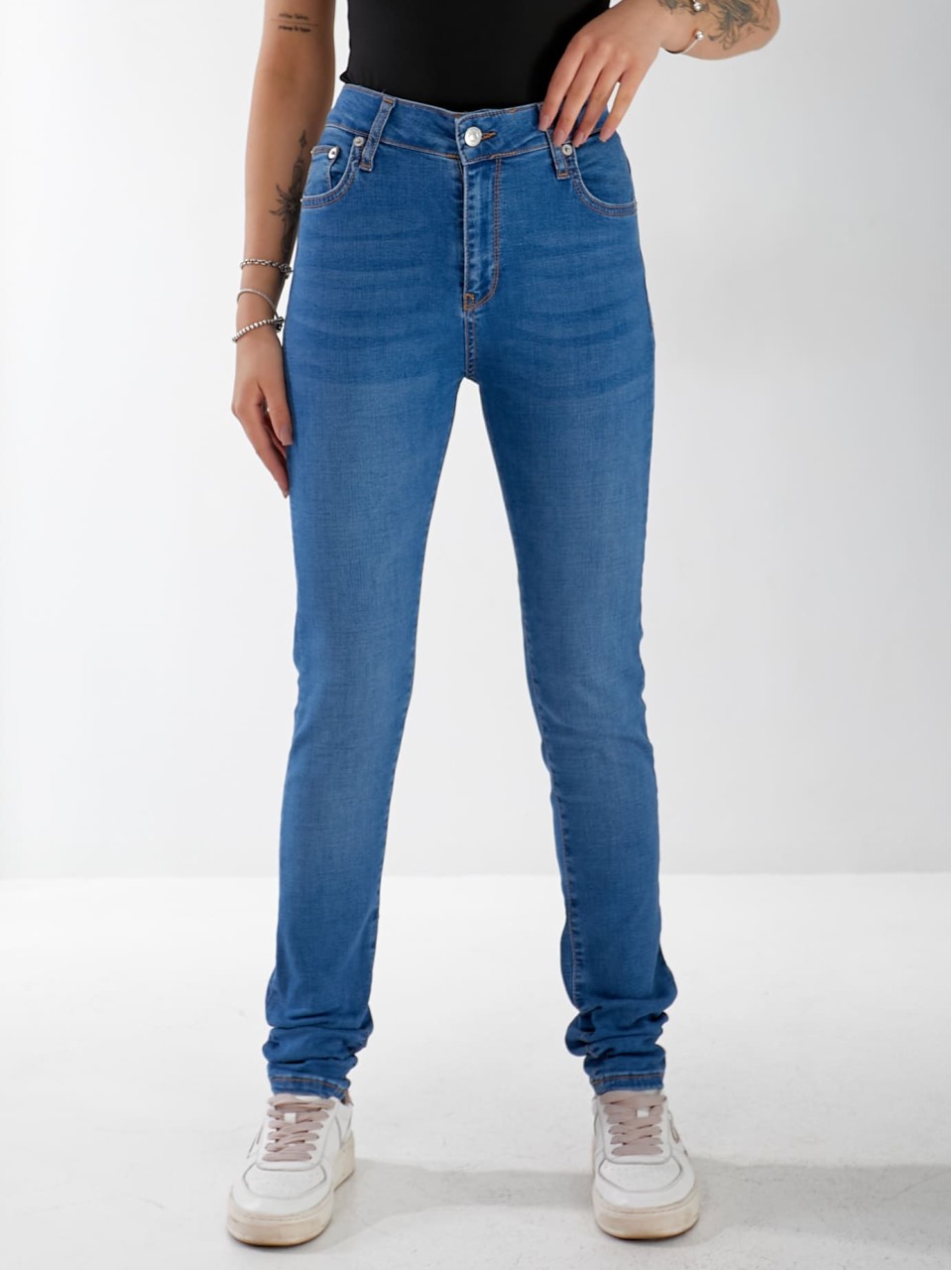 Джинси Voyage Skinny жіночі свiтло-синього кольору 33055