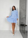 Вишукана сукня блакитного кольору 26910
