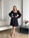Классическое платье мини черного цвета 30906