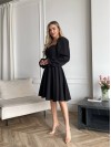 Классическое платье мини черного цвета 30906