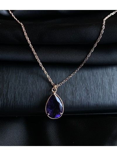 Кулон "Зірочка" з ланцюжком золотого кольору 32421