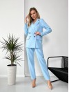 Костюм-трійка блакитного кольору 24434