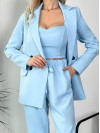 Костюм-трійка блакитного кольору 24434
