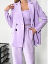 Костюм-тройка лавандового цвета 24436