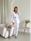 Костюм-трійка молочного кольору 31651