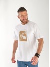 Чоловіча футболка з малюнком бiлого кольору 33304