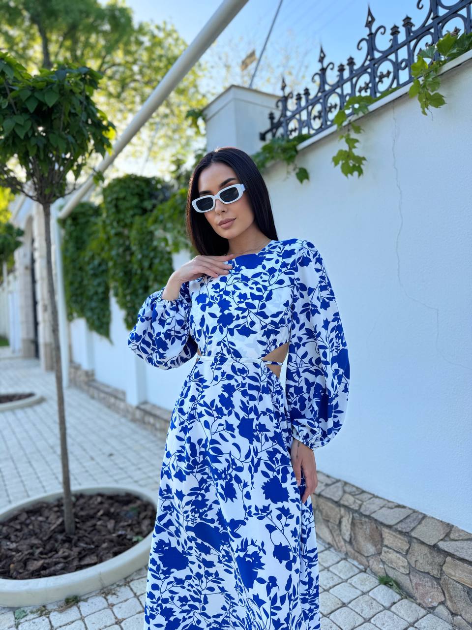 Сукня синього кольору 27832