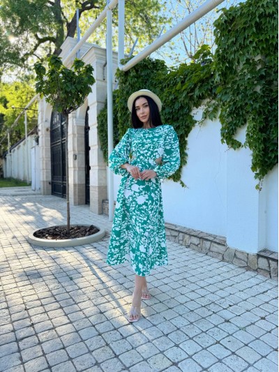 Платье зеленого цвета 27833