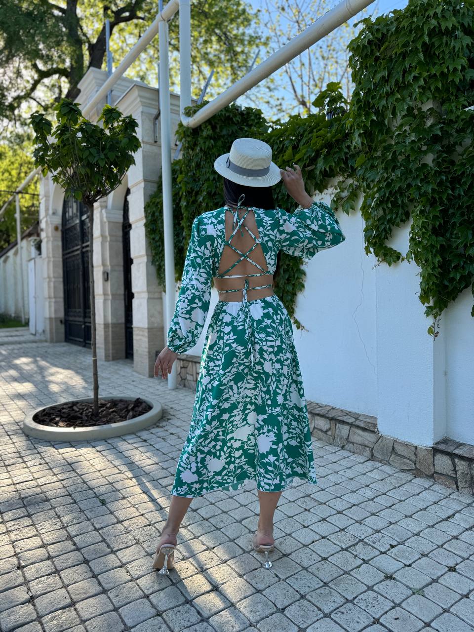 Сукня синього зеленого кольору 27833 N