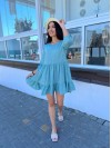 Сукня вільного крою м'ятного кольору 27089