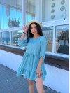 Сукня вільного крою м'ятного кольору 27089