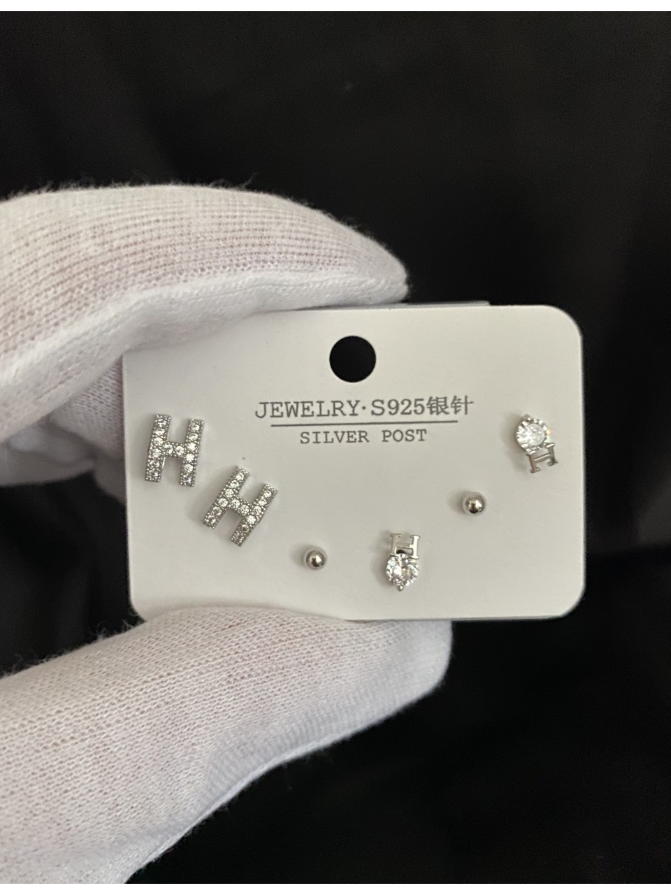 Комплект з 6 гвоздиків срібного кольору 33807