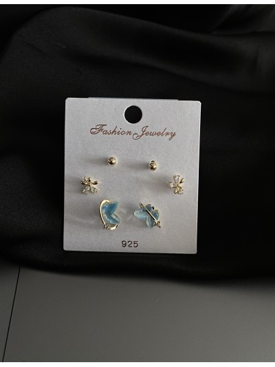 Комплект з 6 гвоздиків золотого кольору 33836