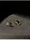 Сережки "Гвоздики" золотого кольору 31900