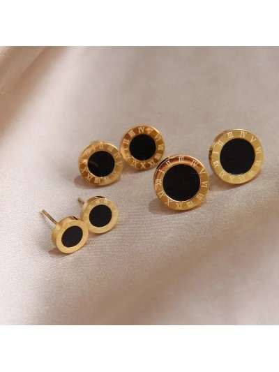 Гвоздики комплект 6 шт золотого кольору 30720