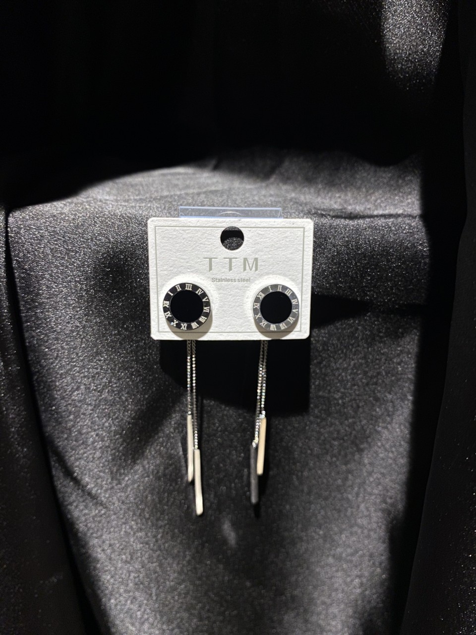 Сережки Гвоздики срібного кольору 31903