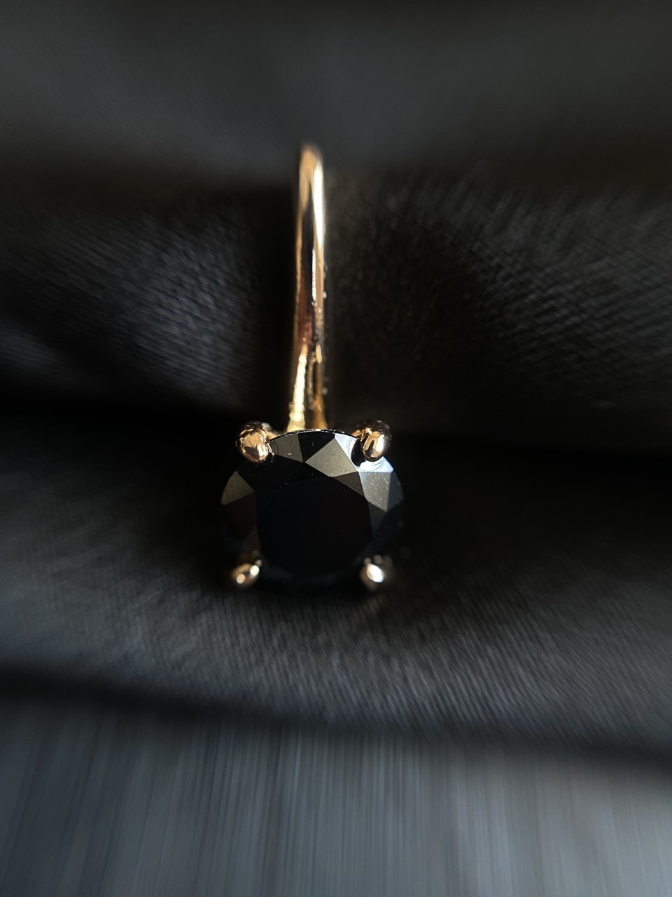 Серьги "Нежность" английский замок золотого цвета 31322