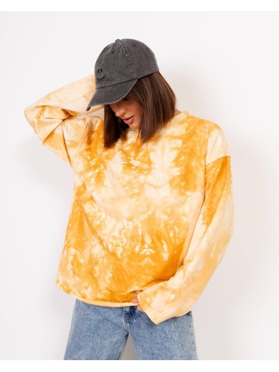 Стильний лонгслів жовтого кольору 28982