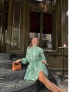Витончена легка сукня зеленого кольору 28871