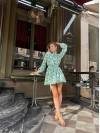 Витончена легка сукня зеленого кольору 28871