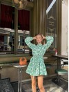 Витончена легка сукня зеленого кольору 28871