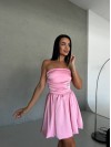 Вечірня сукня міні рожевого кольору 32662
