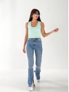 Майка базова жіноча м'ятного кольору 33318