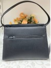 Жіноча класична сумка з еко-шкіри чорного кольору 32193