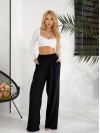 Жіночі прогулянковi штани чорного кольору 31785