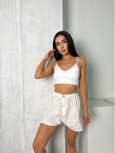 Жіночі шорти бiлого кольору 27450