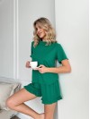 Жіночий домашній костюм зеленого кольору 26856