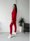 Жіночий костюм червоного кольору 26302