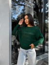 Жіночий легкий светр зеленого кольору 30286