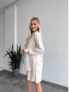 Жіночий лiтнiй костюм бежевого кольору 33394