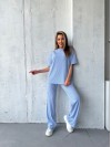 Жіночий прогулянковий костюм блакитного кольору 33000