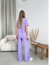 Женский прогулочный костюм лавандового цвета 32029